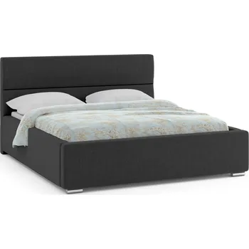 Postel Čalouněná postel NEVADA 140x200 cm Černá
