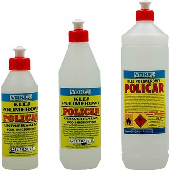 Průmyslové lepidlo Lepidlo Policar Voke polymerové univerzální Voděodolné Mrazuvzdorné 1000 ml