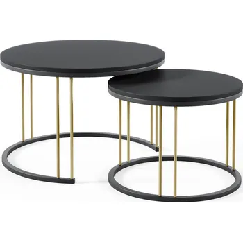 Konferenční stolek T-TABLE ROBI 35 cm černý