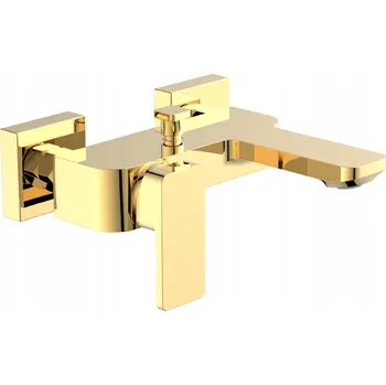 Vodovodní baterie Nástěnná vanová a sprchová baterie Durasan zlatá