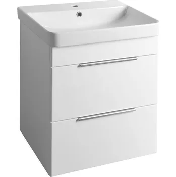 Koupelnový nábytek Bruckner NERON skříňka s keramickým umyvadlem 60x48 cm bílá - 501.117.0