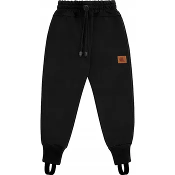 Chlapecké kalhoty TuSzyte | Černé softshellové kalhoty VEL. 122