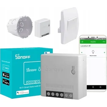 IP kamera Ovládání Sonoff napájení ze sítě s Wi-Fi připojením