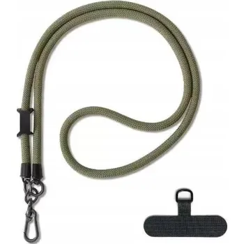 Nylonová šňůrka/popruh na telefon - zelená