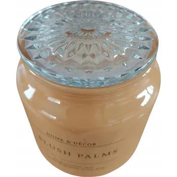 Svíčka Vonná svíčka ve skle Blush Palms