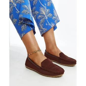 Dámské mokasíny Solea mokasíny hnědé slip-on, 37 i240_207394_2:37