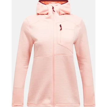 Dámská mikina MIKINA PEAK PERFORMANCE W TRAIL POLARTEC ZIP HOOD PEACH FUZZ