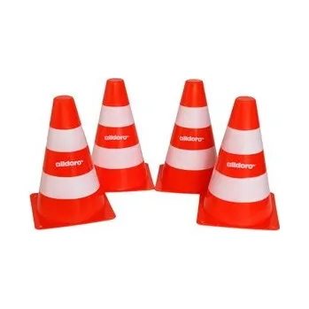Dětské hřiště Set kuželů, výška 18 cm, 4 kusy