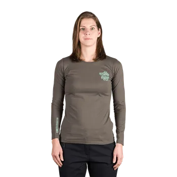 Northfinder Dámské tričko z&nbsp;organické bavlny HAILIE, zelená, XS