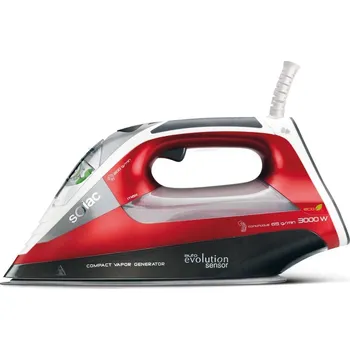 Žehlička Solac CVG9611 žehlička s parním generátorem Auto Evolution Sensor, červená