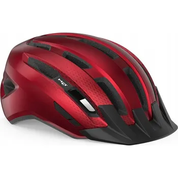 Cyklistická přilba Cyklistická helma MET DOWNTOWN MIPS, červená M/L