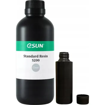 Filament UV Pryskyřice eSUN S200 Standard Transparentní PRŮHLEDNÁ 0,1kg Pro 3D Tiskárny