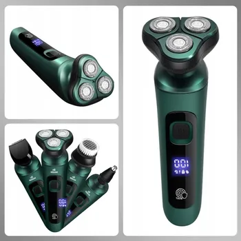 Holicí strojek GOLARKA MĘSKA 4W1 TRYMER PRO HOLENÍ VOUSŮ A VOUSŮ AKUMULÁTOROVÝ