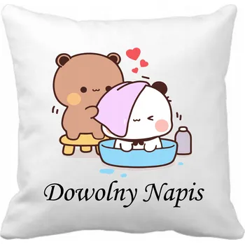 Polštář Polštář filmový, herní, knižní, komiksový, hudební BUBU LOVES DUDU 40 x 40 cm