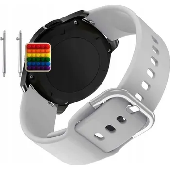 Řemínek na hodinky Řemínek / Pásek Řemínek pro Forever KW-520, Silikonový Šedý Smyčka, nastavitelný