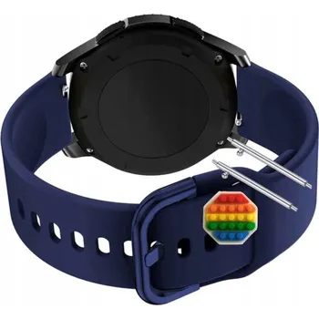 Pouzdro na mobilní telefon Pásek Řemínek pro Mibro Lite, Silikon, tmavě modrá smyčka, nastavitelný