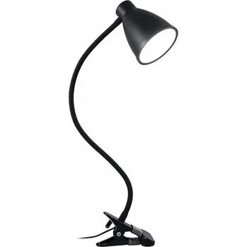 Lampička LED stolní lampička na čtení s klipem, USB a válcovým tvarem