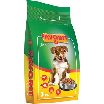 Krmivo pro psa Favorit Suché krmivo 3 kg Kuře Junior pro štěňata