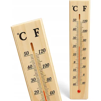 Domácí teploměr Teploměr Decortrend 40 cm hnědý