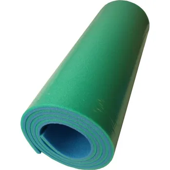 Karimatka ACRA Karimatka pěnová dvouvrstvá soft modrozelená 185 x 50 x 1 cm | AS86