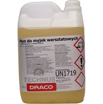 Vrták Čisticí kapalina do dílenských mycích stolů Draco 5L
