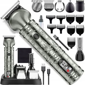 Zastřihovač vlasů a vousů Zilan ZLN8665, stříbrno-šedý