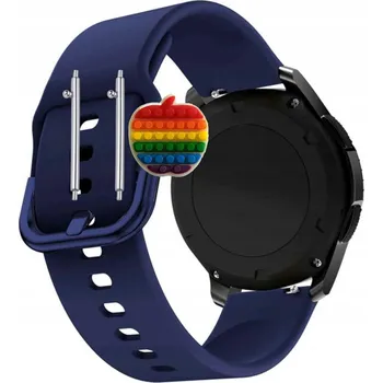 Pouzdro na mobilní telefon Řemínek Řemínek pro Polar Pacer, Silikonový Tmavě Modrý Smyčka, nastavitelný