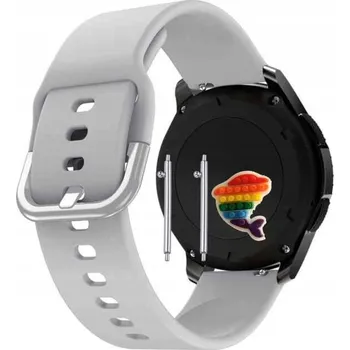 Pouzdro na mobilní telefon Pásek Řemínek pro Kumi U5, Silikon Šedý Poutko, nastavitelný