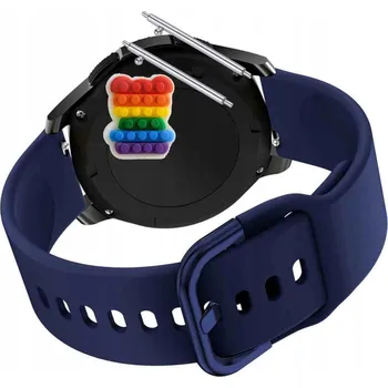 Pouzdro na mobilní telefon Řemínek / Pásek Řemínek pro Colmi P81, Silikonový Tmavě Modrý Smyčka, nastavitelný