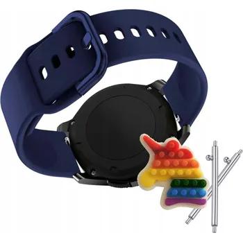 Pouzdro na mobilní telefon Pásek Řemínek pro Chytré Hodinky AW88, Silikon, tmavě modrá smyčka, nastavitelný