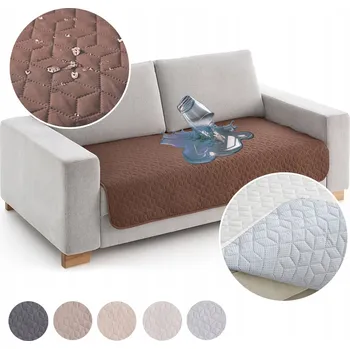 Prostěradlo Přehoz Belmarti polyester 200 cm x 65 cm hnědý