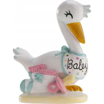 Figurka Dekorativní figurka ČÁP Baby Shower