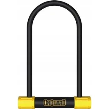 Zámek na kolo On-Guard Bulldog 8009 zámek na kolo s třmenem, s klíčem, černý, 11,5 x 29,2 cm