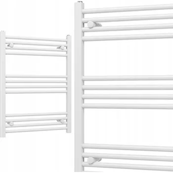 Radiátor Koupelnový radiátor vodní Gamma 370 W 600 x 800 mm bílý