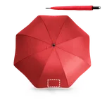 PULLA. Deštník s automatickým otevíráním 110 Panel 1, 200 x 120 Transfer, 1 barva