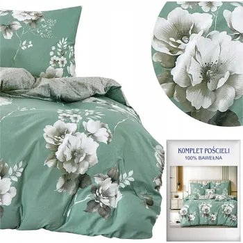 Povlečení Povlečení 160x200 Sada 3 dílná Bavlněný Satén Stylová Aida