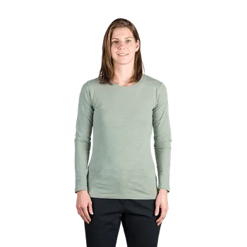 Dámské tričko Northfinder Dámské tričko z organické slub bavlny CARLEIGH, zelená, M