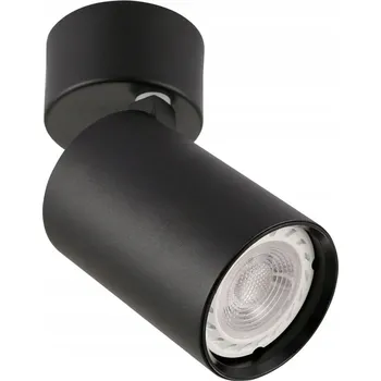 Stropní reflektor kulatý Italux černý