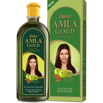 Vlasová regenerace Amla Gold olej na vlasy 200 Ml Dabur