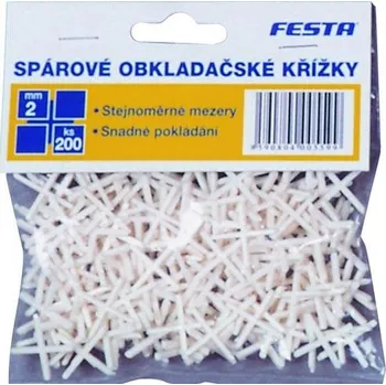 křížky obkladačské 2,0mm (200ks) FESTA 0.03 Kg MTA MAXMIX Sklad14 463960 ( MTA MAXMIX Sklad14 )