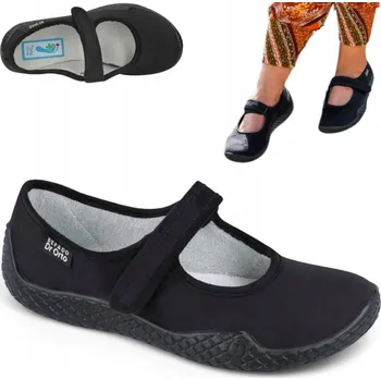 Dámská zdravotní obuv Dámské ortopedické boty pohodlná zdravotní obuv na suchý zip DR ORTO 41