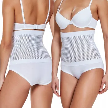 Kalhotky KALHOTKY dámské zeštíhlující modelující bříško vysoký pas vysoké XL