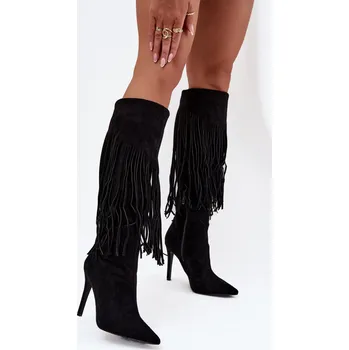 Dámské kozačky Kozačky na podpatku model 217513 Step in style 39