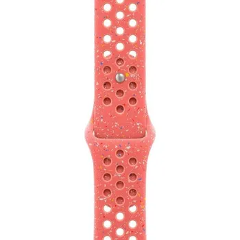 Řemínek na hodinky Apple Watch 46mm žhavě oranžový sportovní řemínek Nike - M/L MYLG3ZM/A