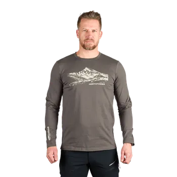 Pánská móda Northfinder Pánské tričko z organické bavlny DACSO, zelená,