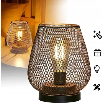 Lampička BEZDRÁTOVÁ STOLNÍ LAMPA, AKCENTAČNÍ LAMPA S LED DIODAMI, SVATBY, TERASA