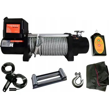 lanový naviják Vytahovač Presko Winch - PEW12000 12v 12000lbs