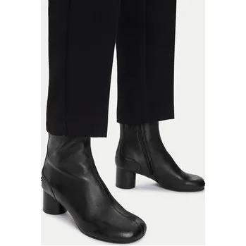 Dámská obuv Polokozačky Gino Rossi EO-HALA-VI887 Černá 37