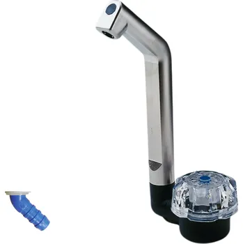 Vodovodní baterie REICH Automatický kohoutek Comet LUXURY - stříbrná matná