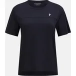 TRIČKO PEAK PERFORMANCE W TRAIL WOOL BLEND SS BLACK